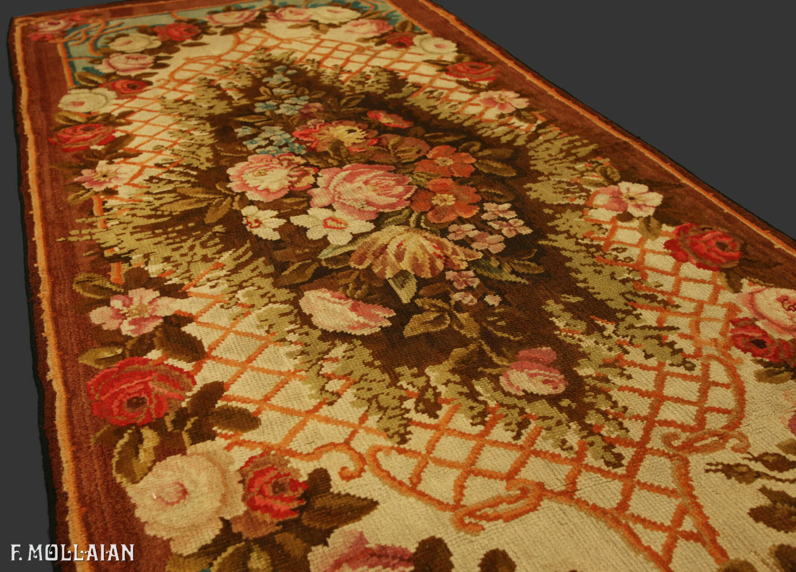 Antique English Axminster Rug n°:66984383